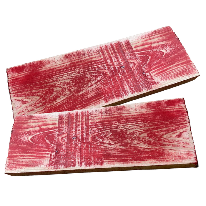 Guardsman Red Distressed Cladding - 1 Square Meter Pack