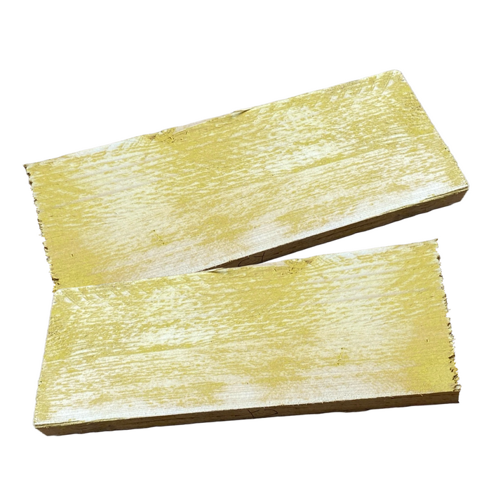 Clouded Yellow Distressed Cladding - 1 Square Meter Pack