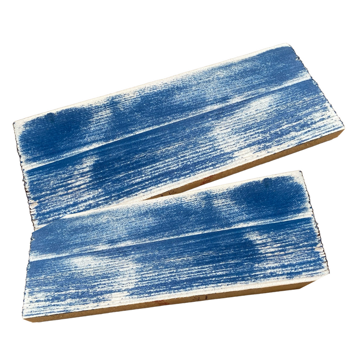 Iris Blue Distressed Cladding - 1 Square Meter Pack