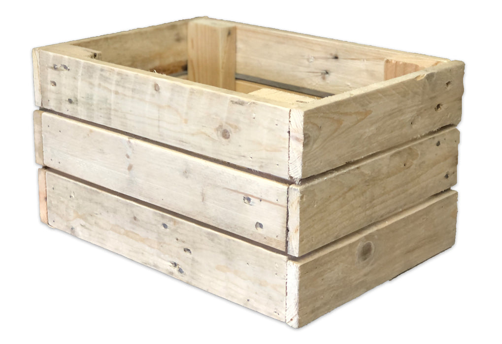 Handcrafted Pallet Board Crate - 3 Tier - 40cm x 30cm