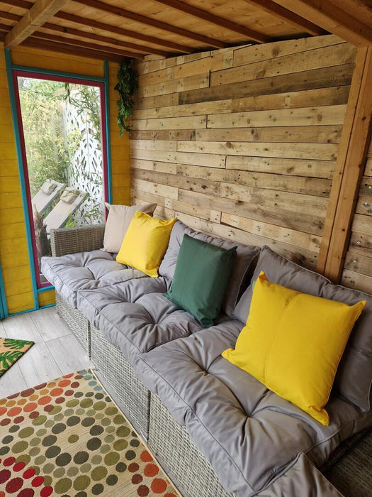 Natural Mixed Tone Pallet Board Cladding - SANDED - 50m2 Bundle Offer