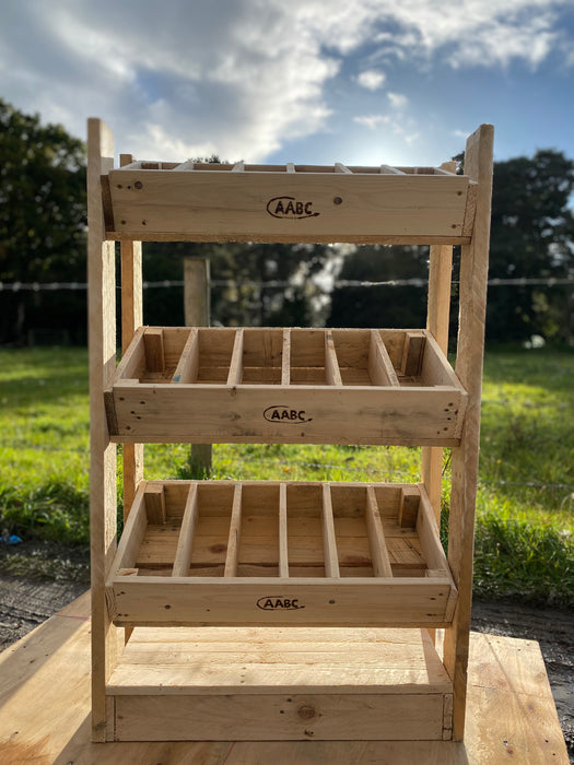 Pallet Boards Handmade Display Stands - 3 Tier