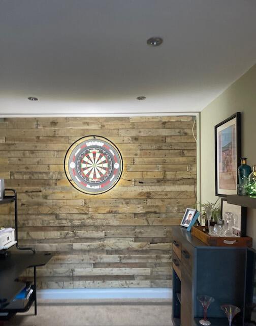 Natural Mixed Tone Pallet Board Cladding - Individual Boards