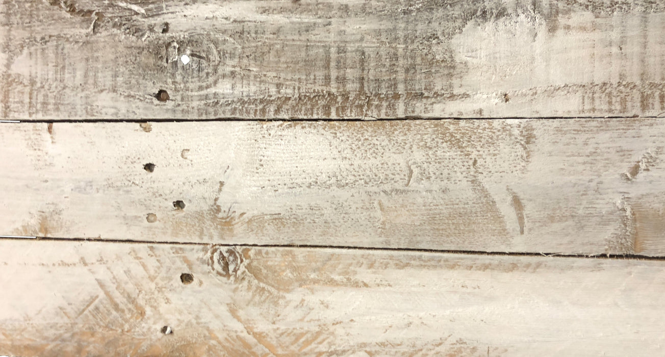Whitewash Reclaimed Pallet Boards - 1 Square Meter Pack