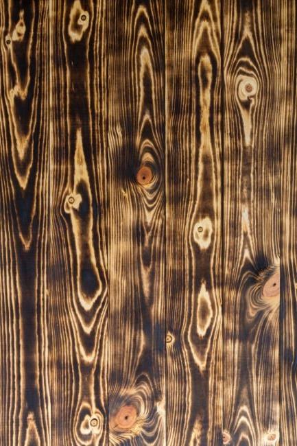 Scorched Pallet Board Cladding - Individual Pallet Boards