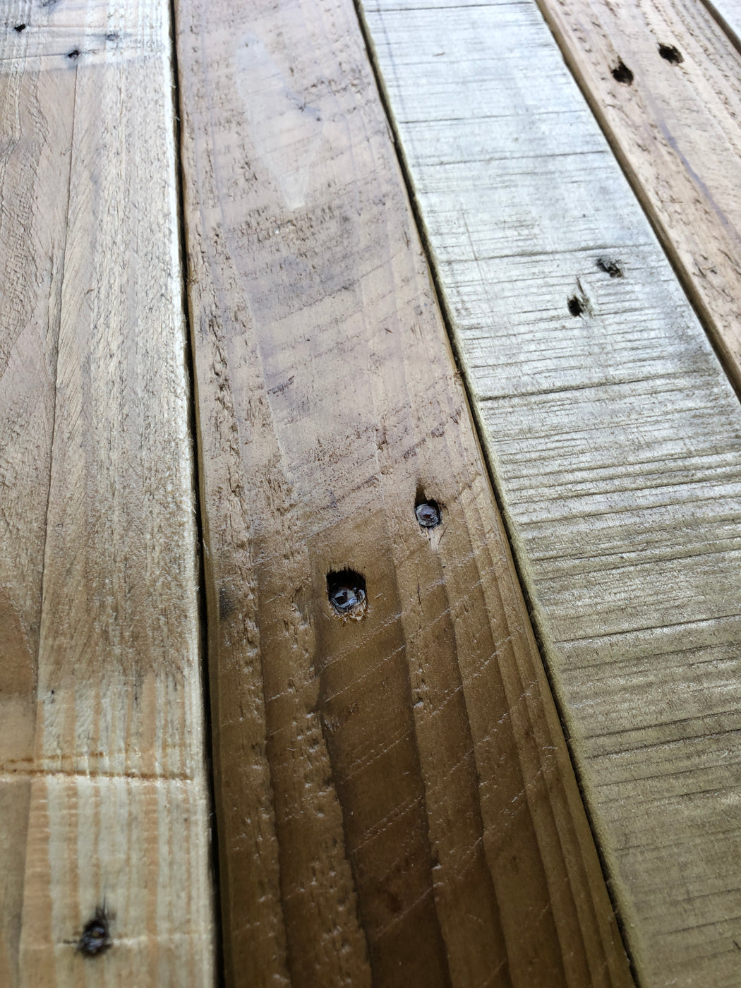 Varnished Pallet Board Wood Cladding - 1 Square Meter Pack ...