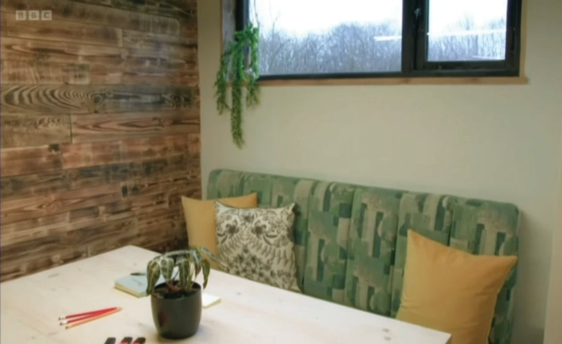 Scorched Pallet Board Cladding - 10 Square Meter Offer
